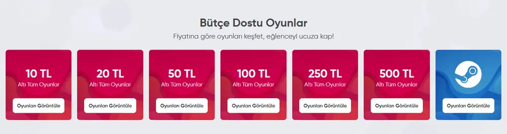 Bütçe dostu oyunlar